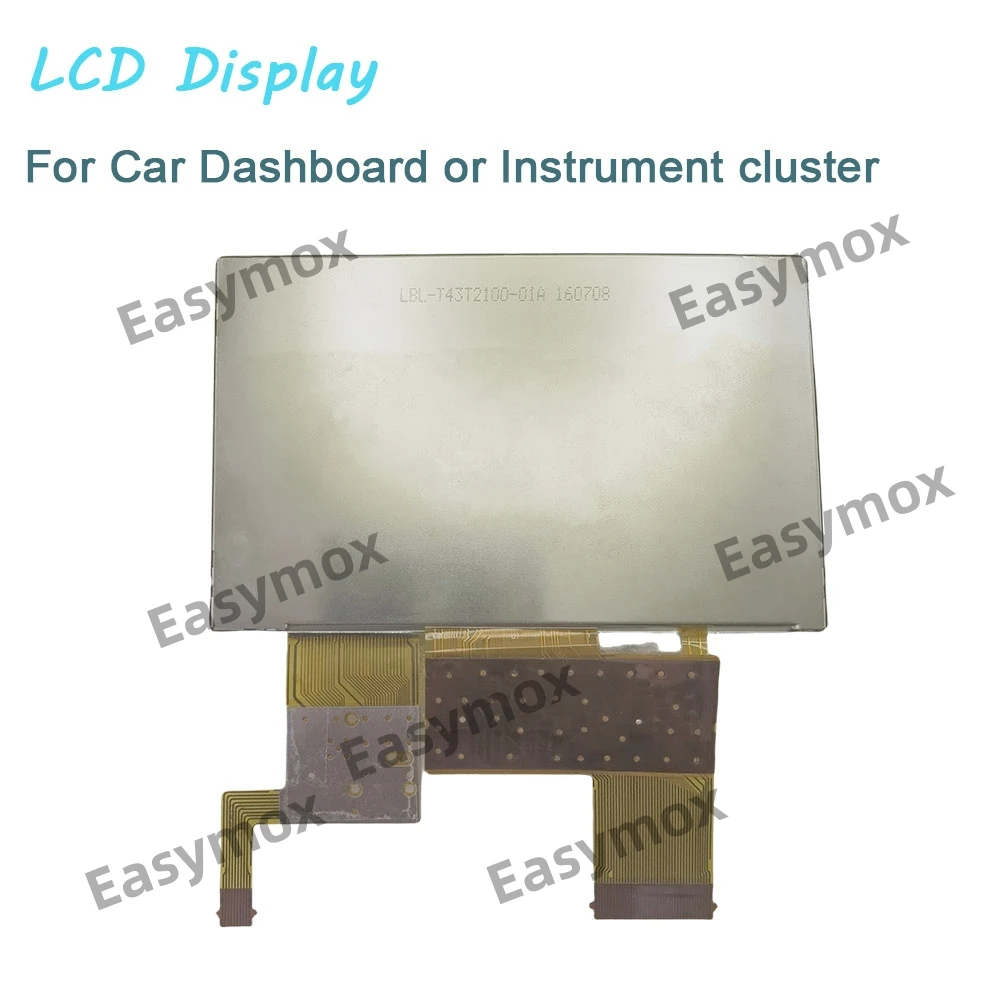 

Free Shipping Original Replacement LCD Display LBL-T43T2100-01A for Panalla Para Auto Car Instrument Cluster Or Dashboard