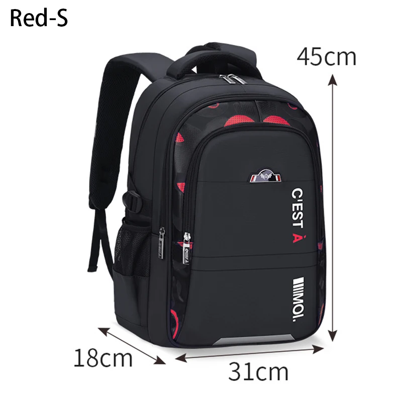 2023 New Children School Bags Kids Backpack In Primary Schoolbag For Teenager Boys Waterproof Backpacks Book Bag Mochila