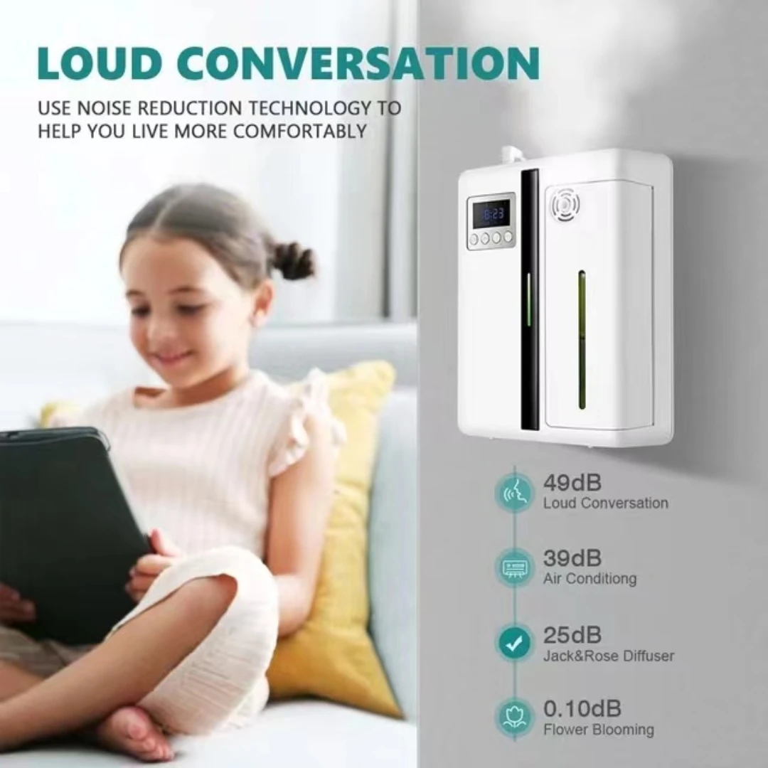 1000m³ Aroma Diffuser Electric Aromati Oasis 400ML Essential Oil Capacity Air Freshener Bluetooth Control Incense Burner - Image 5