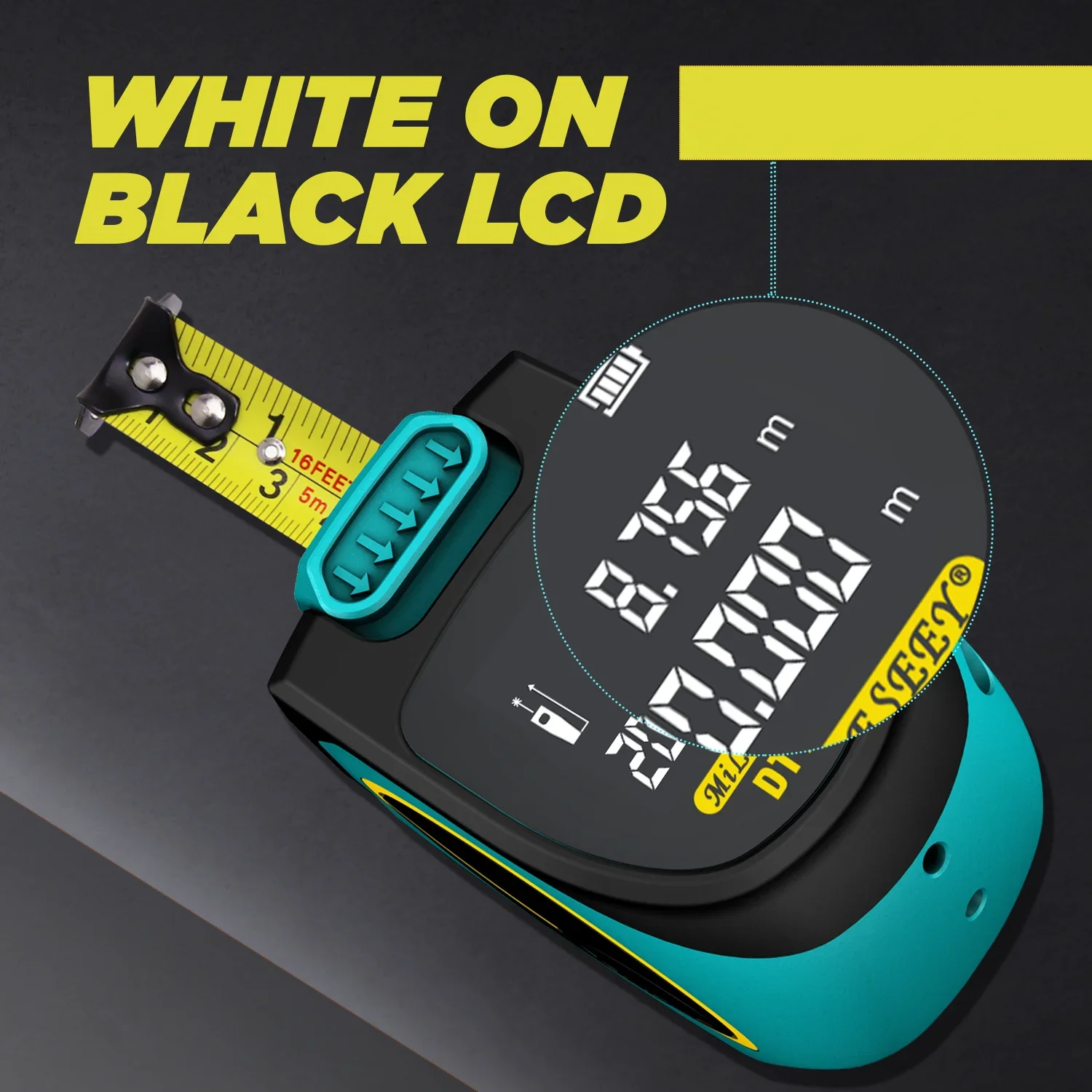 Laser Rangefinder MILESEEY Laser Distance Meter