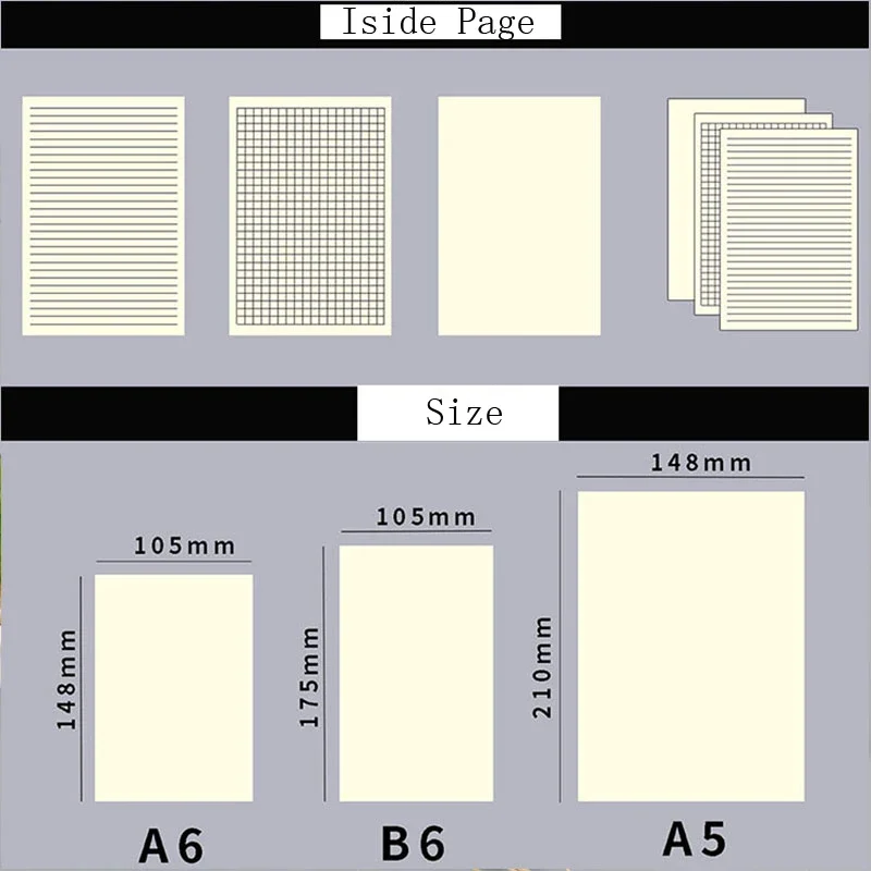 Diary Refill Paper For Midori Journal Notebook