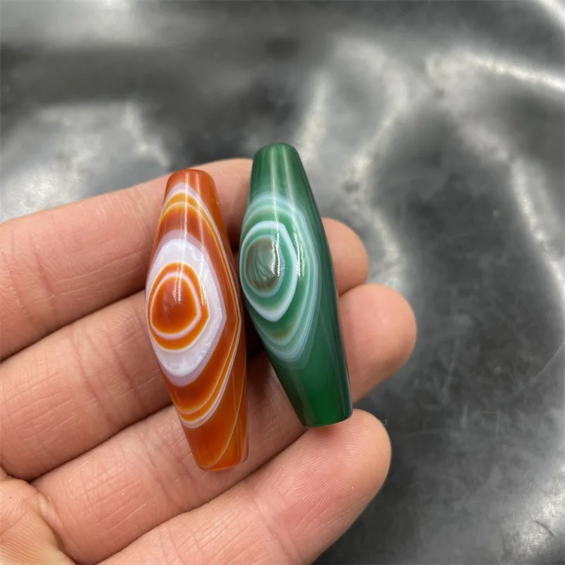 

Самодельные зеленые колени с глазами, бусины из агата Sardonyx, аксессуары для цепочки до ключиц