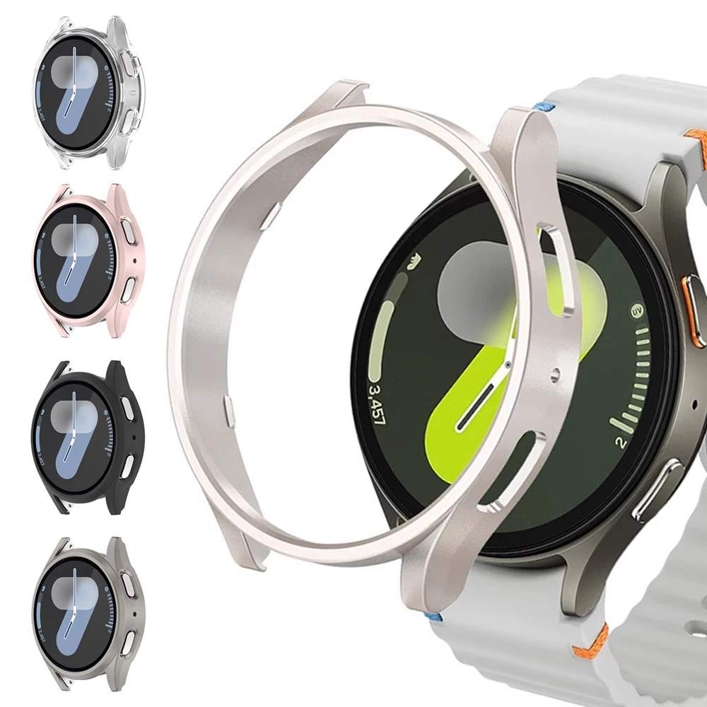 Protective Hard Bumper Shell Cover for Smartwatch - Durable PC Frame Accessory