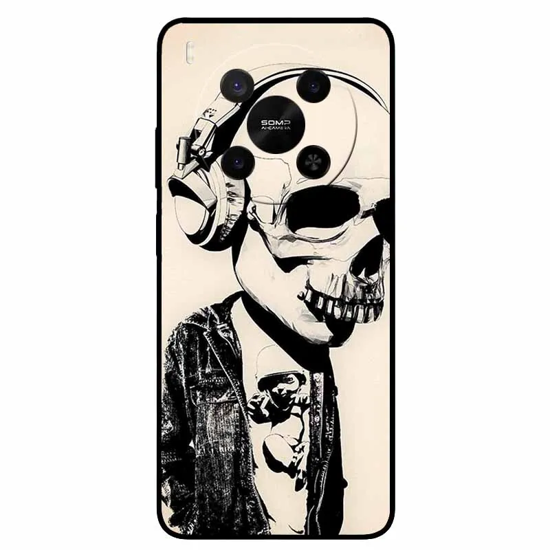 Black TPU Silicone Back Cover Case