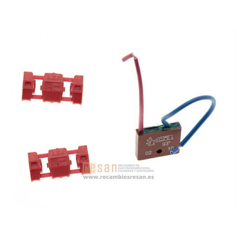 Clixon Safety-Fusibili Kit Fuseholder Fagor Frigo Fagor Evaporatore, Termostato, Ventola, Rele, Clixon, Compressore, Guarnizione, Maniglia, Apribottig