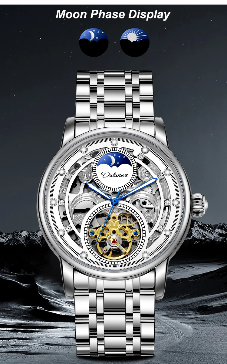 Vīriešu es ūdensizturīgs automātiskais mehāniskais plaukstas vīriešu tops luksusa Tourbillon sporta pulkstenis vīriešu s_voghion.com