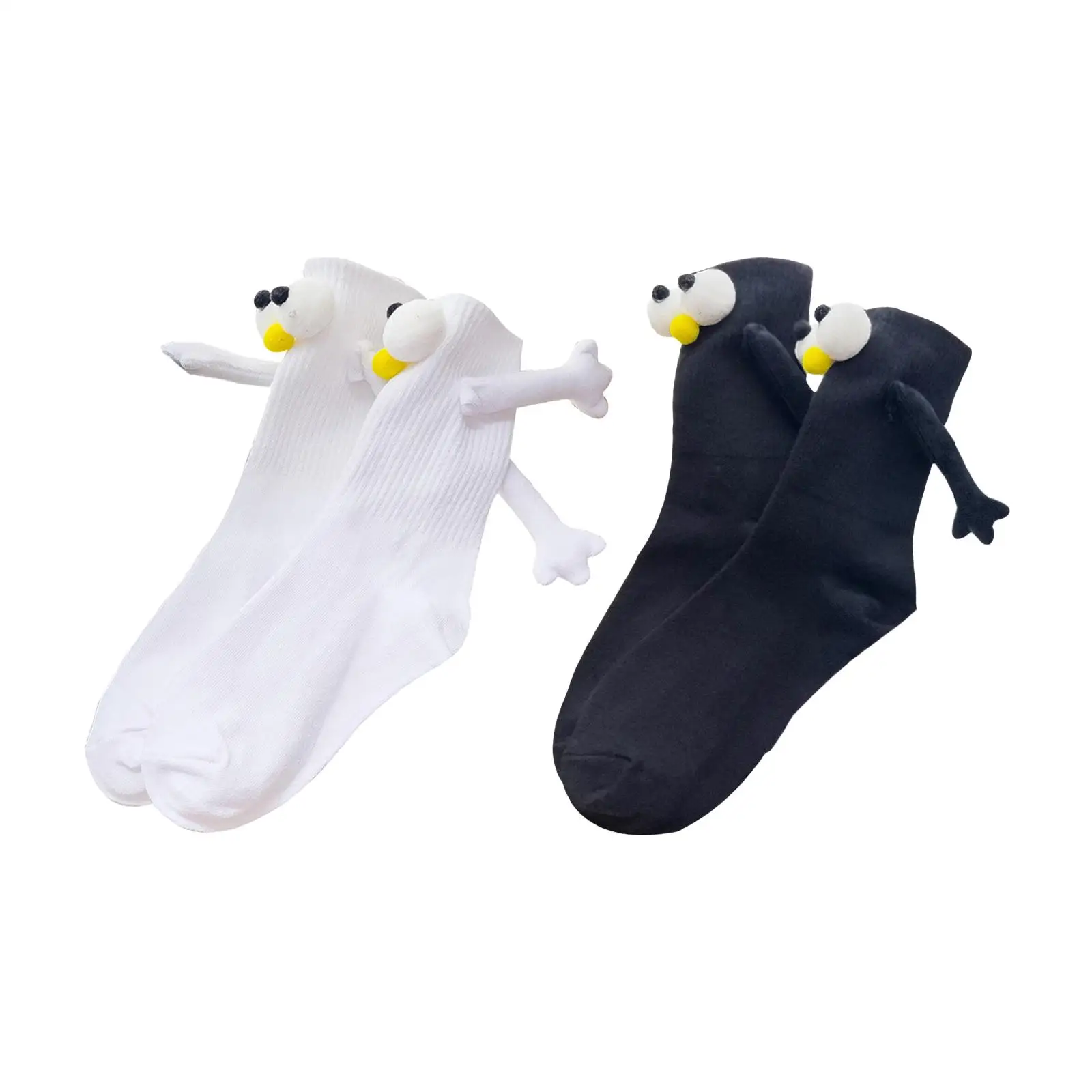 Suction 3D Couple Socks Couple Holding Hands Sock Comfortable Absorb Sweat