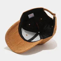 Custom Baseball Hat,Snapback.Design Your Own Logo Corduroy Baseball Caps For Men Woman DIY Adjustable Casual Trucker Hat Dad Cap 5