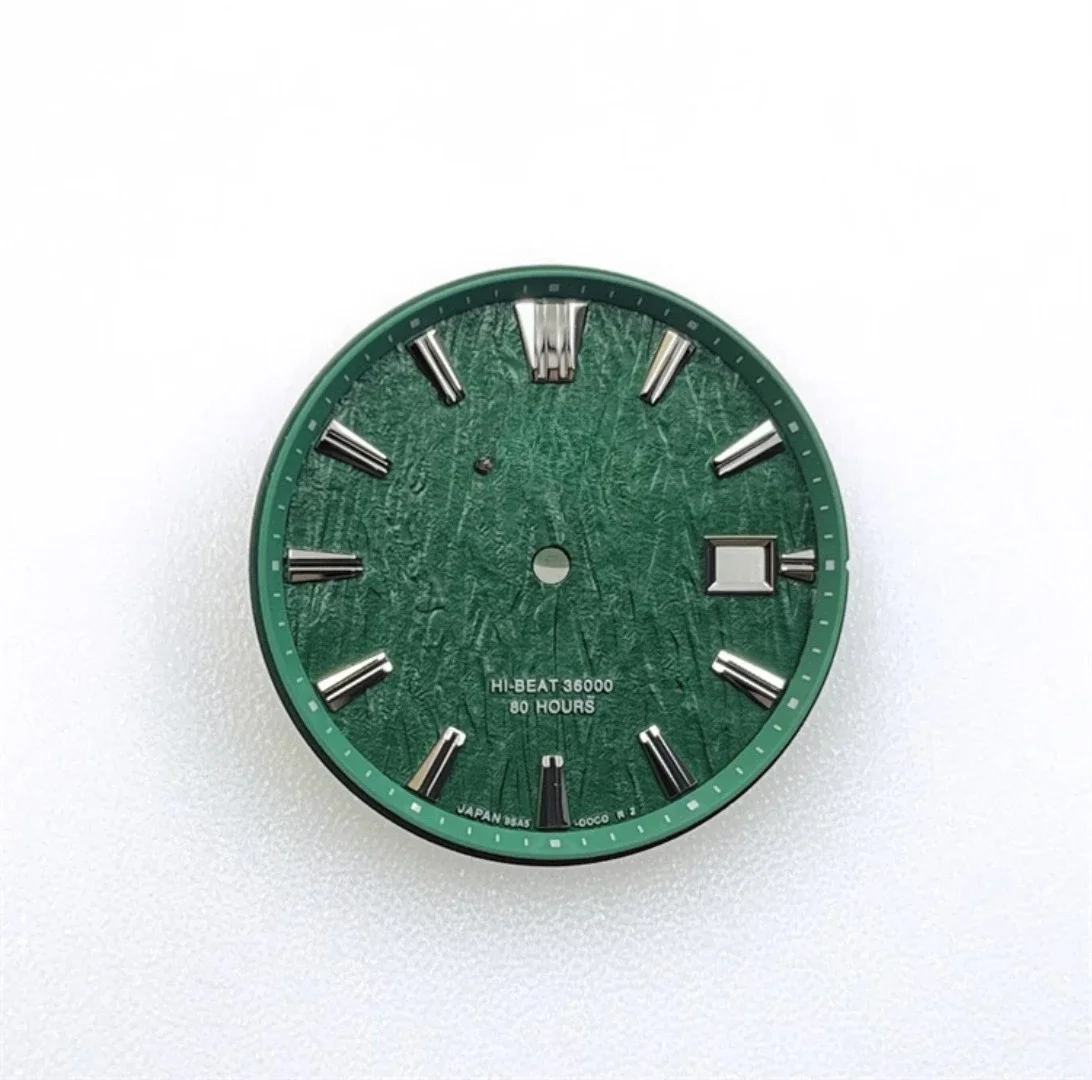 NH35 Dial 33.5mm GS Conversion Watch Dial Dive Watch Face for NH35 Movement 4-sided Batch of Flower Nails