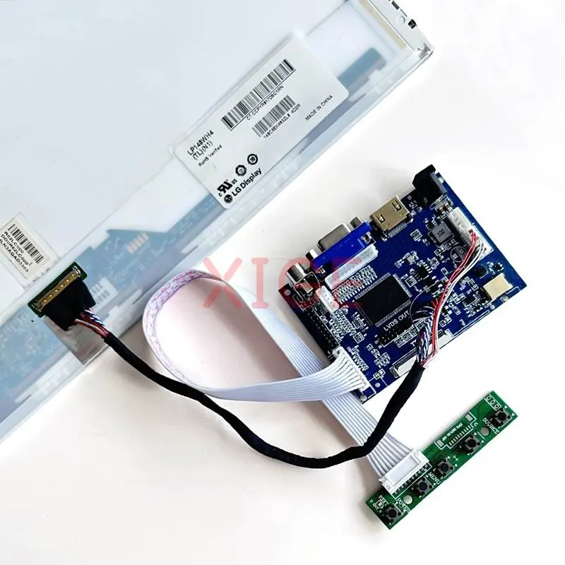 LCD Ʈѷ ̹ , M140NWR1, M140NWR2, 40  LVDS Ʈ , HDMI ȣȯ, DIY  ŰƮ, 2AV VGA, 14 ġ, 1366*768