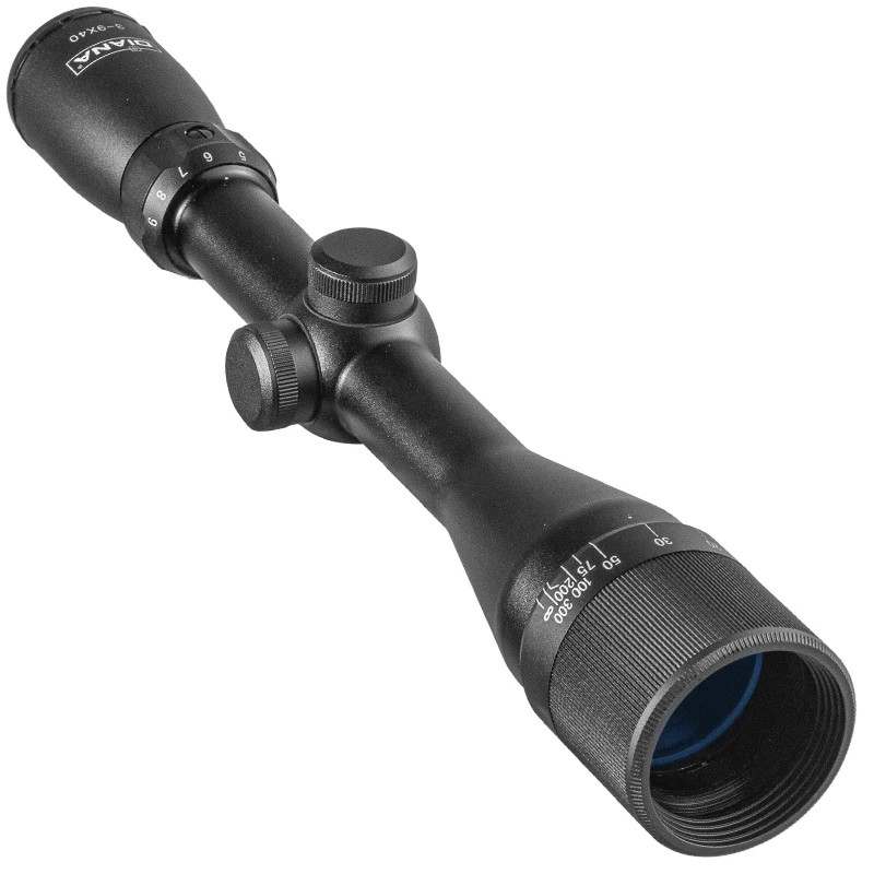 Tactical DIANA 3-9X40 AO Riflescope One Tube Cross Dot Reticle Optical Sight Hunting Rifle Scope