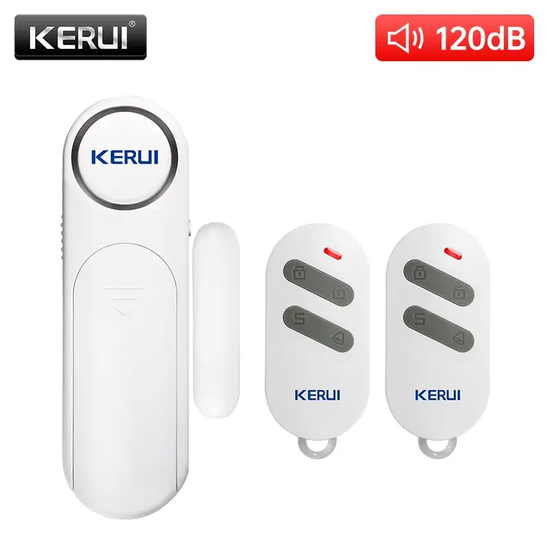 KERUI D121 120dB Wireless Door/Windows Sensor Alarm 300ft Anti-Theft Smart Remote Control For Kids Cabinet Safety Home Security - Image 10