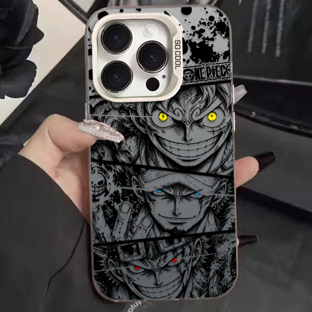 Premium Matte One Piece Character Phone Case with Anti-Fall Protection