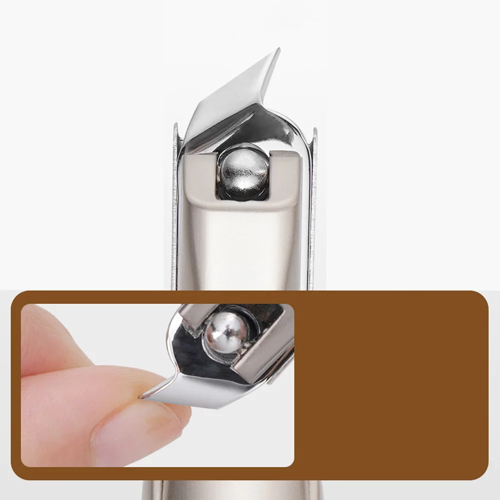 Anti Splash Stainless Steel Fingernail Clippers Cutter Manicure Tools Bionics Design Nail Trimmer Nail Clipper Set Nail Clipper Nail Care Kit Nail Scissors Set Nail Clippers Manicure Set Manicure Sets Manicure Nail Clipper Set Nail Clippers Kit