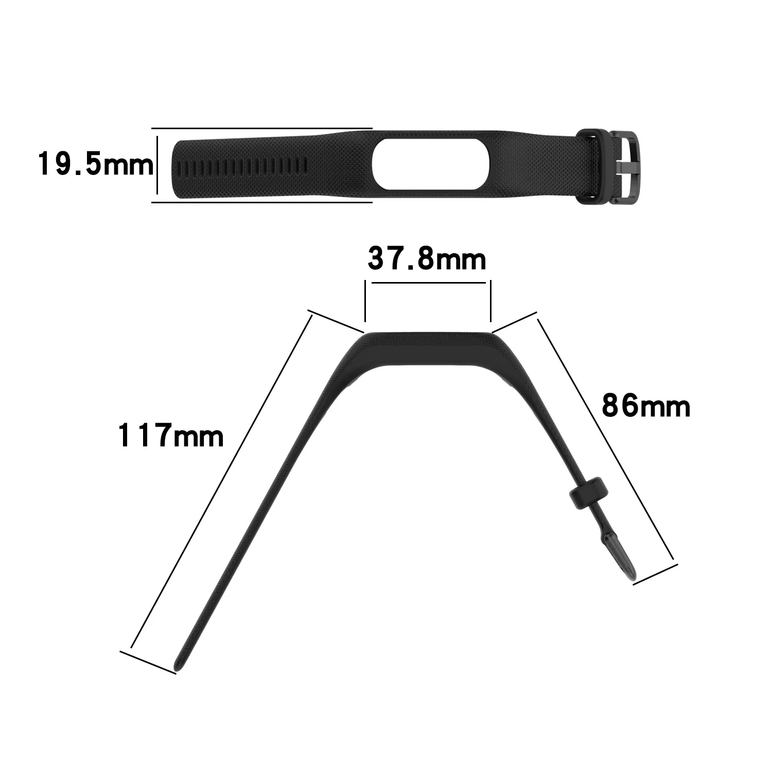 Per Garmin Vivosmart 5 Cinturino Integrato Cinturino Di Ricambio In Silicone Colorato