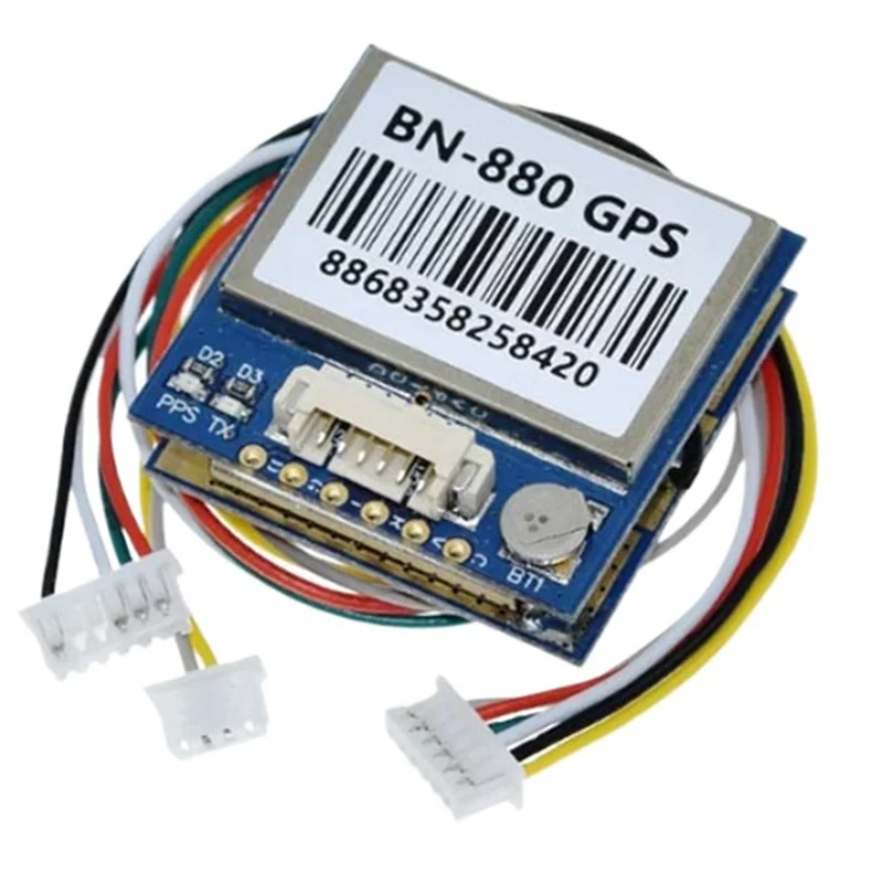 Module GPS ABAC-BN-880 pour Uavs à voilure fixe, GPS + GLONASS + BDS + GALILEO + SBAS + QZSS GNSS, positionnement du contrôle de vol