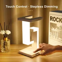 Novelty Floating Lamp with 10W Detachable Wireless Charger Decorative Light for Bedroom Office Deaktop Night Light 2