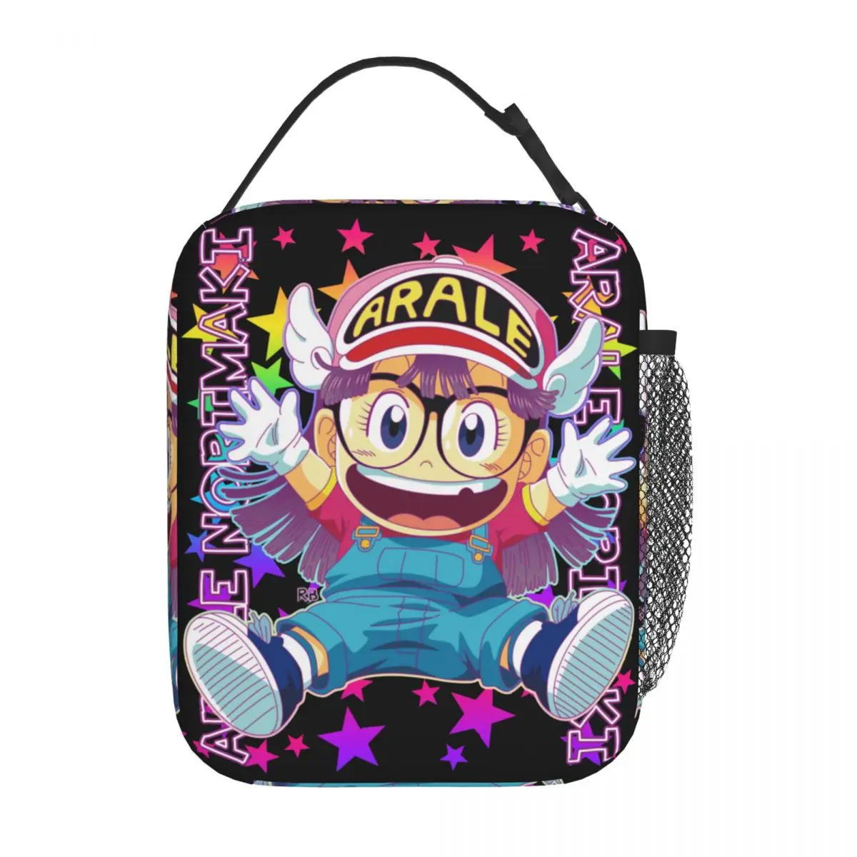 

Милые Arale Norimaki Dr Slump термоизолированные сумки для ланча школьная сумка Dr. Slump Портативная сумка для ланча охладитель термальный Ланч-бокс