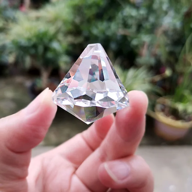 5 Db Kristály Lógó Napsütő Gyémánt Golyócsillár Prizma Arccalizált Golyó Medál Otthoni Kerti Dekoráció Díszek Szivárványkészítő - Image 5