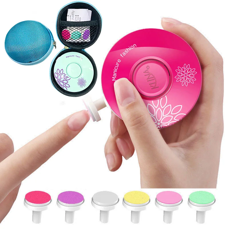 Electric Baby Nail Trimmer Kid Nail Polisher Tool Infant Manicure Scissors Baby Hygiene Kit Clipper Cutter Newborn