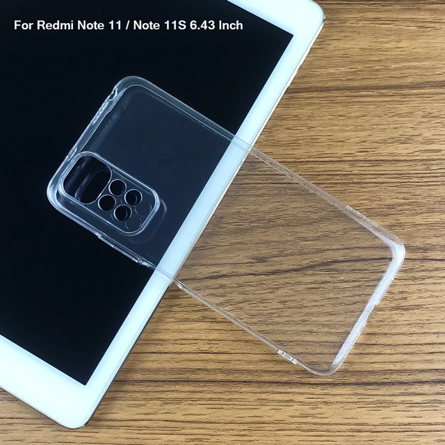 Xiaomi Redmi Note 11s 5G Funda Gel Tpu Silicona transparente