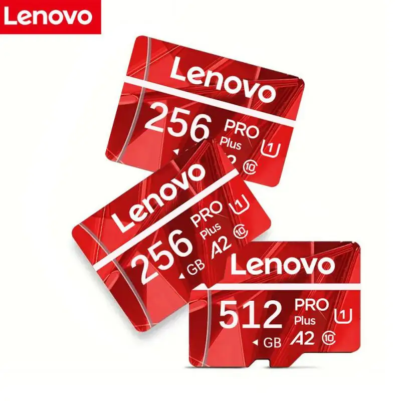 Scheda Di Memoria Lenovo Classe 10 Ad Alta Velocità Da 128Gb Scheda Micro Sd 32Gb 64Gb 256Gb 512Gb 1Tb 2Tb Tarjeta Microdrive Mini Sd Card