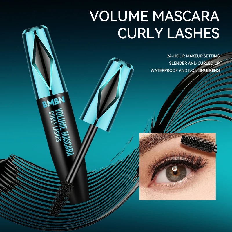 Mascara, Waterproof and Sweat Proof, Fast Drying and Anti Smudge, Long-Lasting Makeup, Create Thick & Natural Eye Makeup - 6