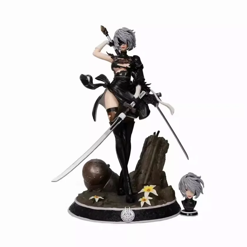 

Экшн-фигурка Nier Automata YoRHa No.2 тип B 2B, аниме машина Lifeform, фигурки, игрушки из ПВХ, Коллекционная модель, подарок, 33 см