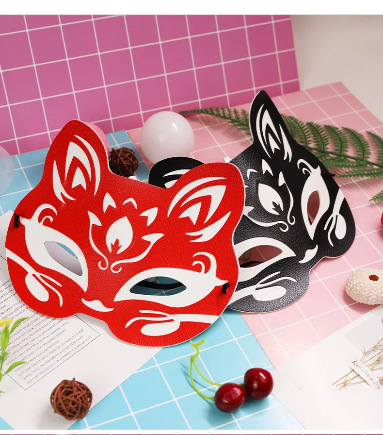 Fox Eye Sm Role Play Mask Leather Accessory For Adults_voghion.com