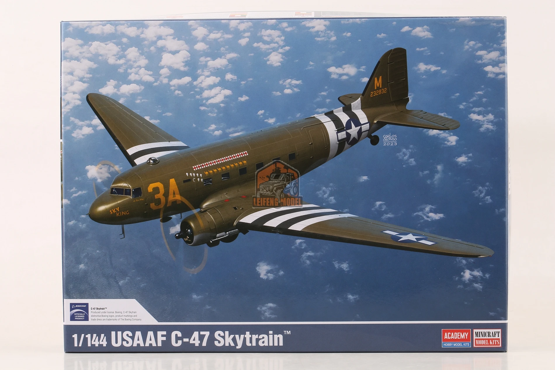 

Академия хобби 1/144 12633 USAAF C-47 Skytrain