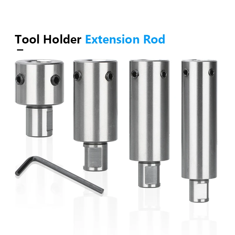 XUCHUAN TCT/HSS Annular Cutter 파일럿 핀 6.35mm 8mm Shank 77/90/102/127/160mm 긴 파일럿 핀 강판 드릴 액세서리