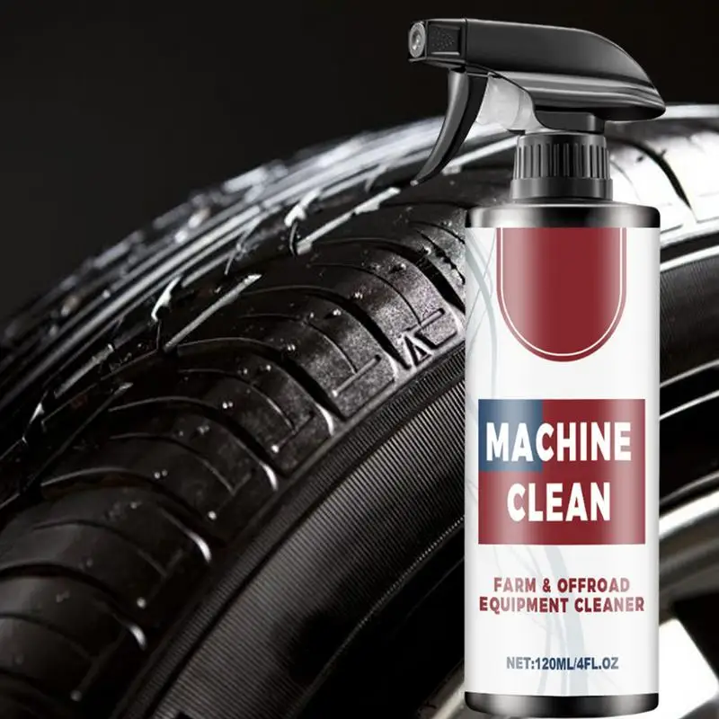 Car Wheel Cleaner 120ml Spray Rapid Removal Brake Dust Cleaner Heavy-Duty Multi-purpose Long-Lasting Dirt Remover Coating Wax