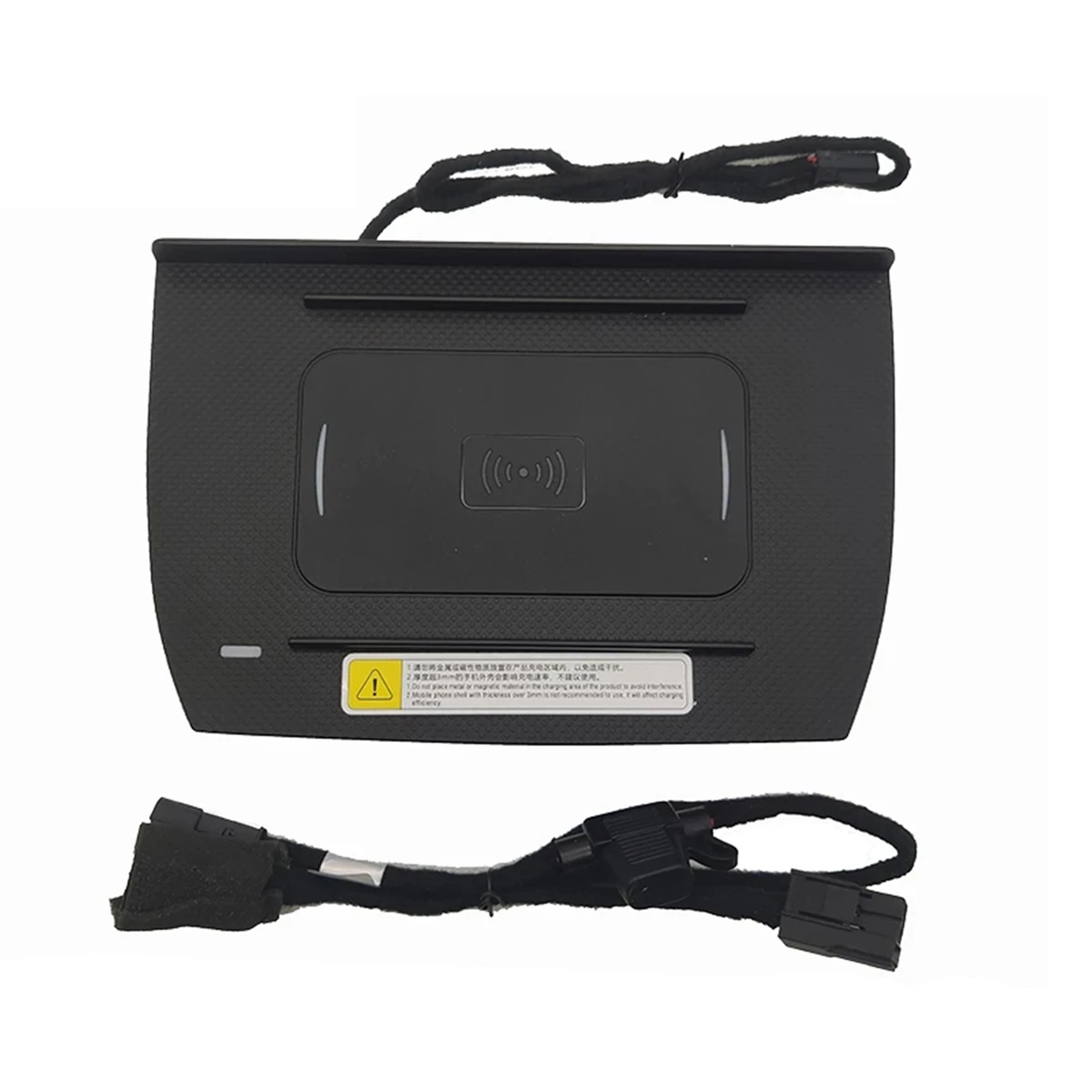 

15 Вт QI Беспроводное зарядное устройство для телефона Быстрая зарядка Панель для хранения для Honda Civic 10 MK10 2016-2020