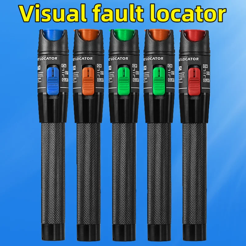1/10/20/30/50mW Visual Fault Locator Fiber Optic Cable Tester Pen 2.5mm Interface(SC/FC/ST) FTTH Optical Fiber Test Tool VFL ce approved visual test system lcd vision chart software tester