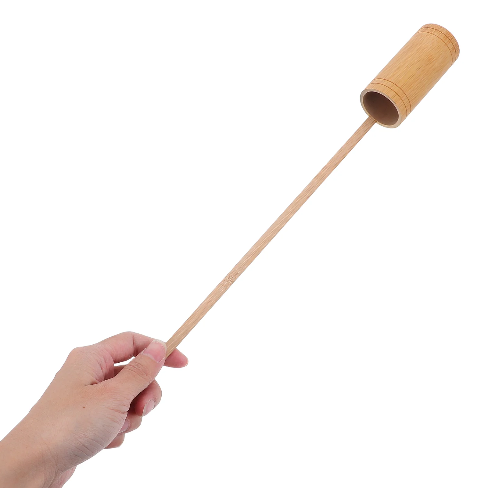 50ml Bamboo Scoop Handmade Kitchen Tool Water Ladle Chinese Utensil Soup Spoon porrige Spoon Long Handle Bamboo Cooking