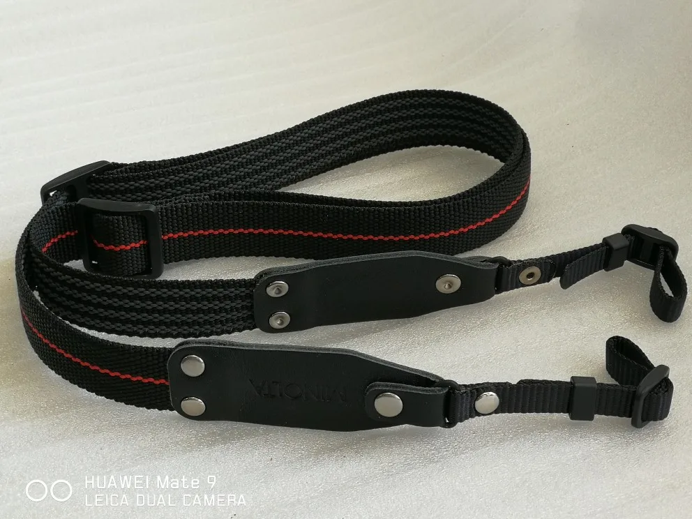 Cinturino Largo Doppio Riflesso Di Ricambio Per Tracolla In Nylon Resistente Per Tracolla Per Fotocamera Minolta Autodle Lmx L