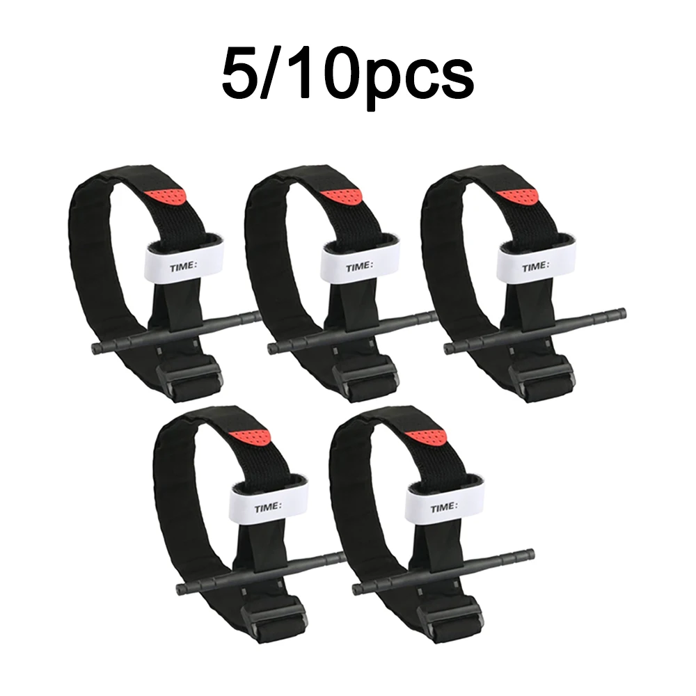 

5/10 Pcs CAT Tourniquet Emergency Bandages First Aid Buckle Survival Outdoor Military Tactical Equipment One-handed Operation