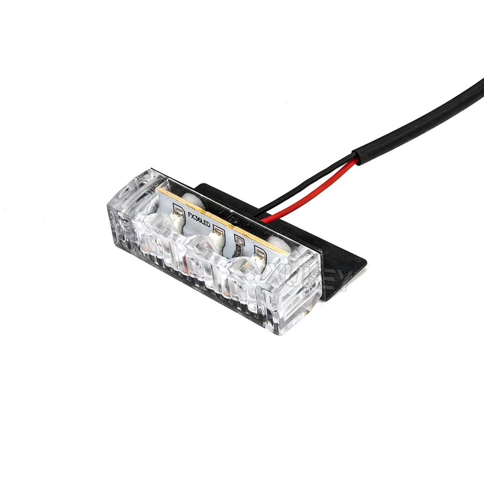 LED Noodsituatie Strobe Lights Bar, 12 LED Waarschuwing Knipperlicht