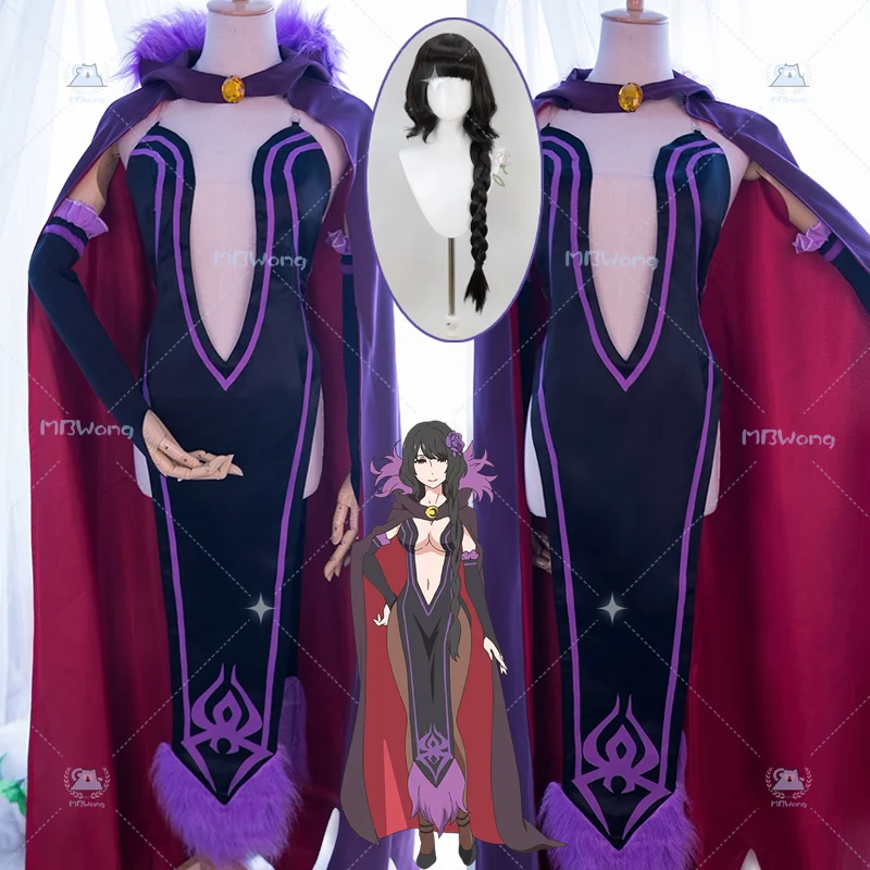 Costume Cosplay Anime Re Zero Elsa Granhiert, Costume Eruza Guranhirute, Parrucca per Costume Cosplay Eruza per Festa di Halloween, per Donne Adulte - AliExpress 200000532