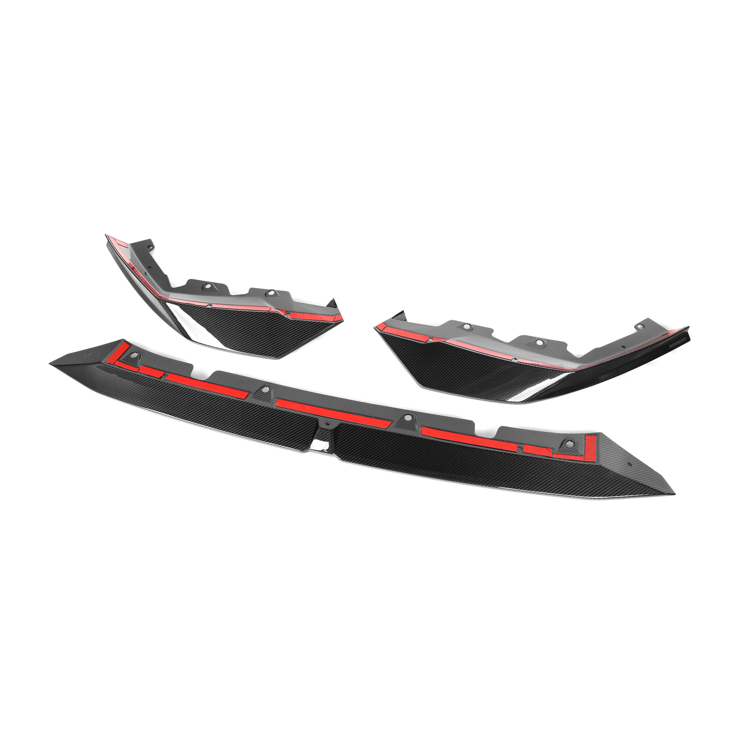 G90 M5 SQ-A 스타일 100% 드라이 카본 파이버 범퍼 바디 키트 G90 G99 M5 세단 2025+ 프론트 범퍼 립