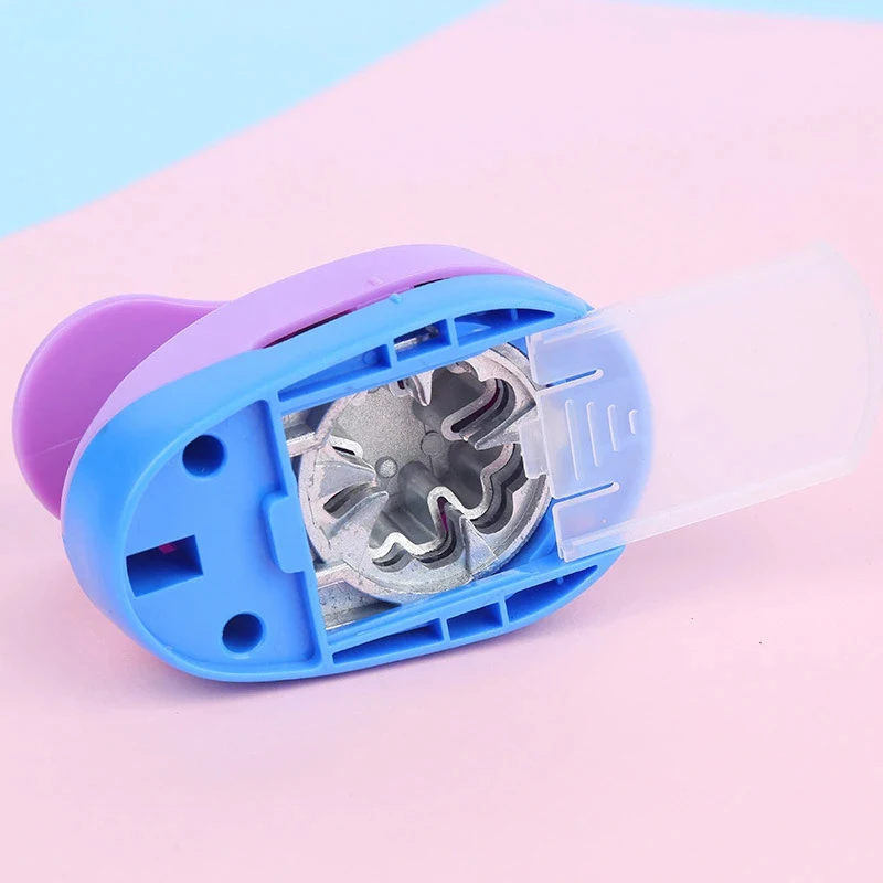 Paper Cutter Puncher Embossing Maker 5*3*4.5cm DIY Eva Foam Labor Saving Hole Punch 8mm paper cutter paper punch hole punching tools paper craft punch embossing maker
