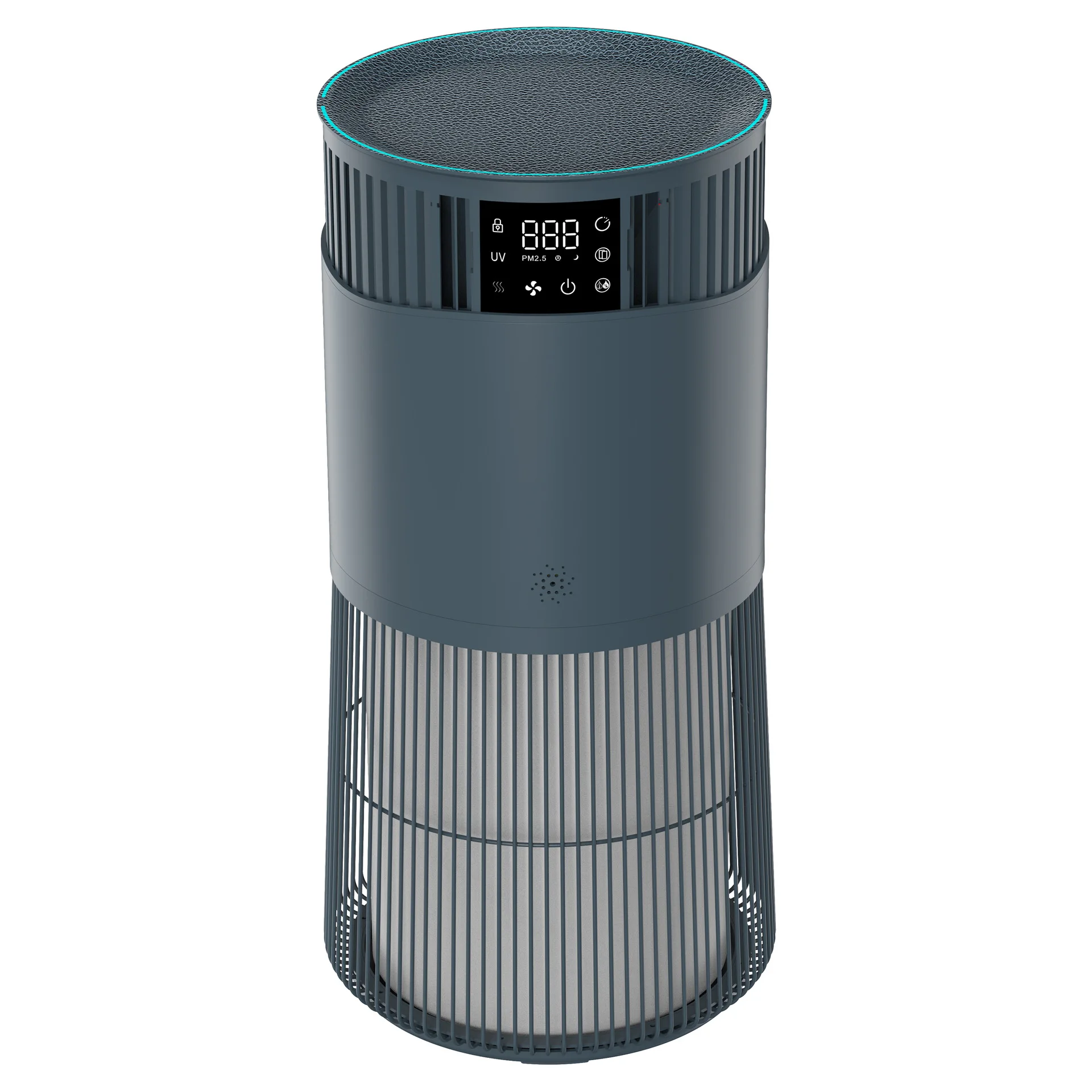 JH Smart Pet Air Purifier H13 HEPA+Activated Carbon PM2.5 Display Child Lock Tim