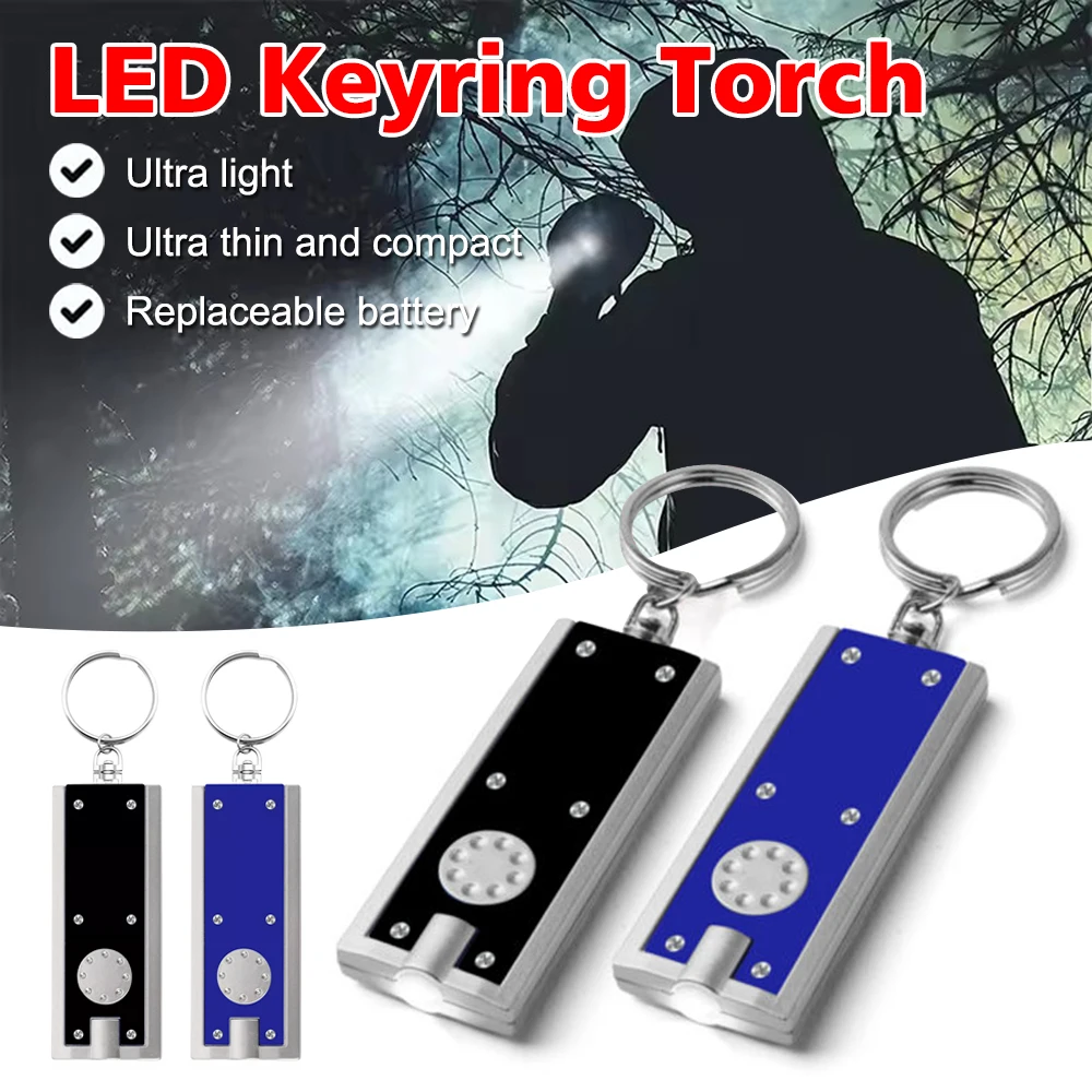 LED Flashlights, Mini Flashlight, Camping Light, Mini LED Flashlight, LED Torch Light, LED Flashlight | Mini LED Flashlight Multifunctional Work Light Portable Pocket Flashlight Keychains Portable Customizable Camping Flash Light