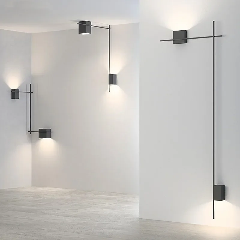 LED Light,LED Wall Lamp,Wall Light Modern Minimalist Long Line LED Wall Light Living Study Room Bedroom Corridor Aisle Flats Stairs Hotel Indoor Lighting