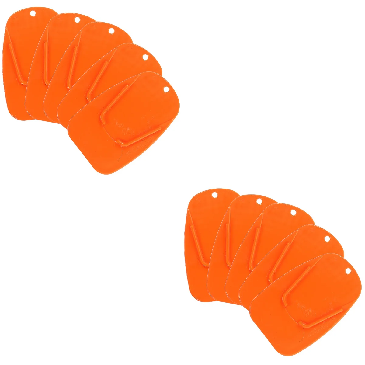 

12 Pcs Motorcycle Side Stand Pads Motorcycle Kickstand Pads Plastic Kickstand Support Pads