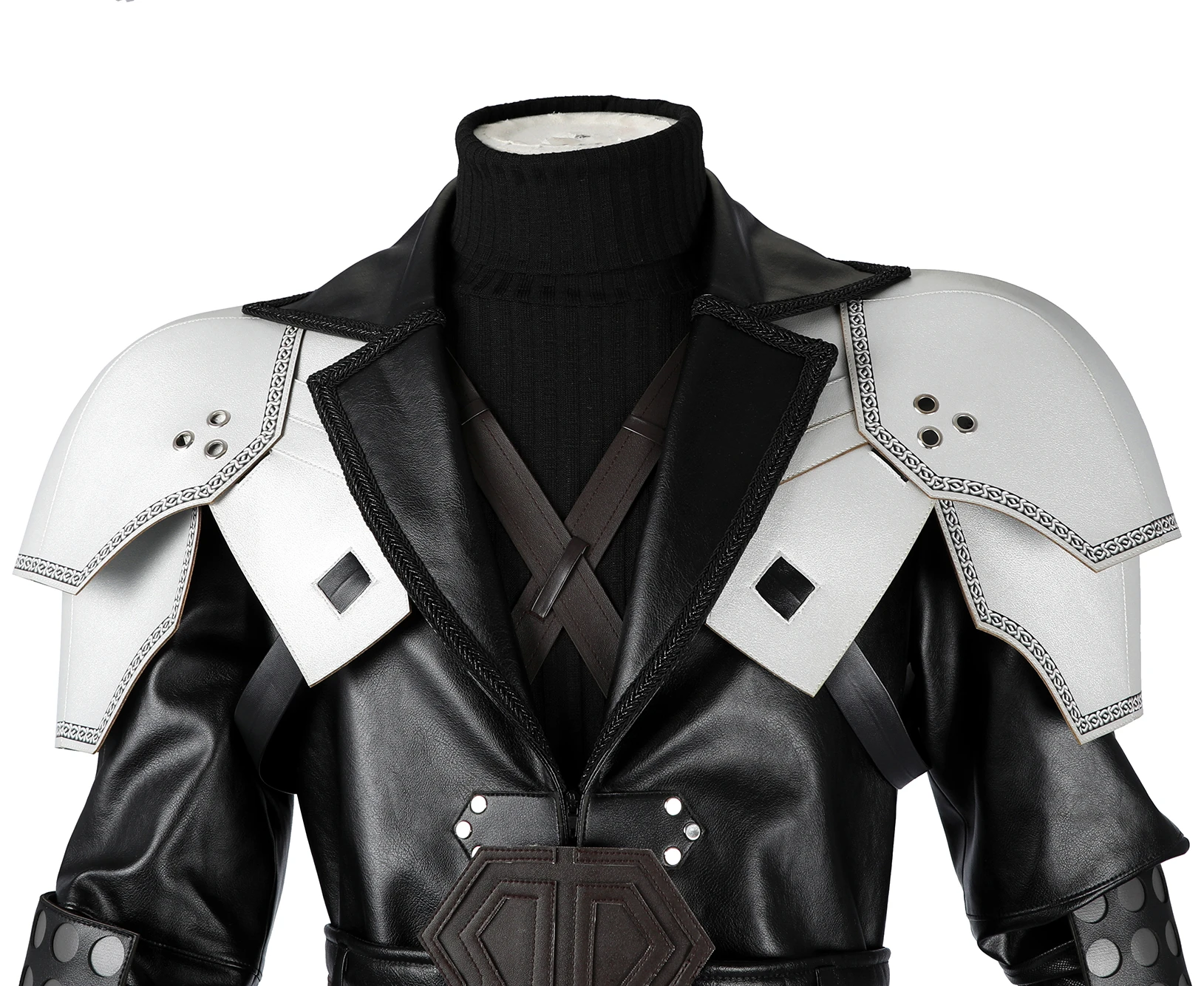 Armor Ff Coat Teen Sephiroth Cosplay Costume FF Black Fantasy