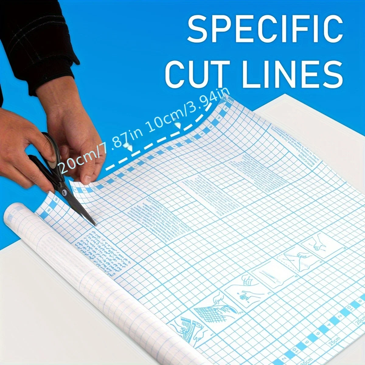Clear Self-Adhesive Book Cover Contact Paper 3