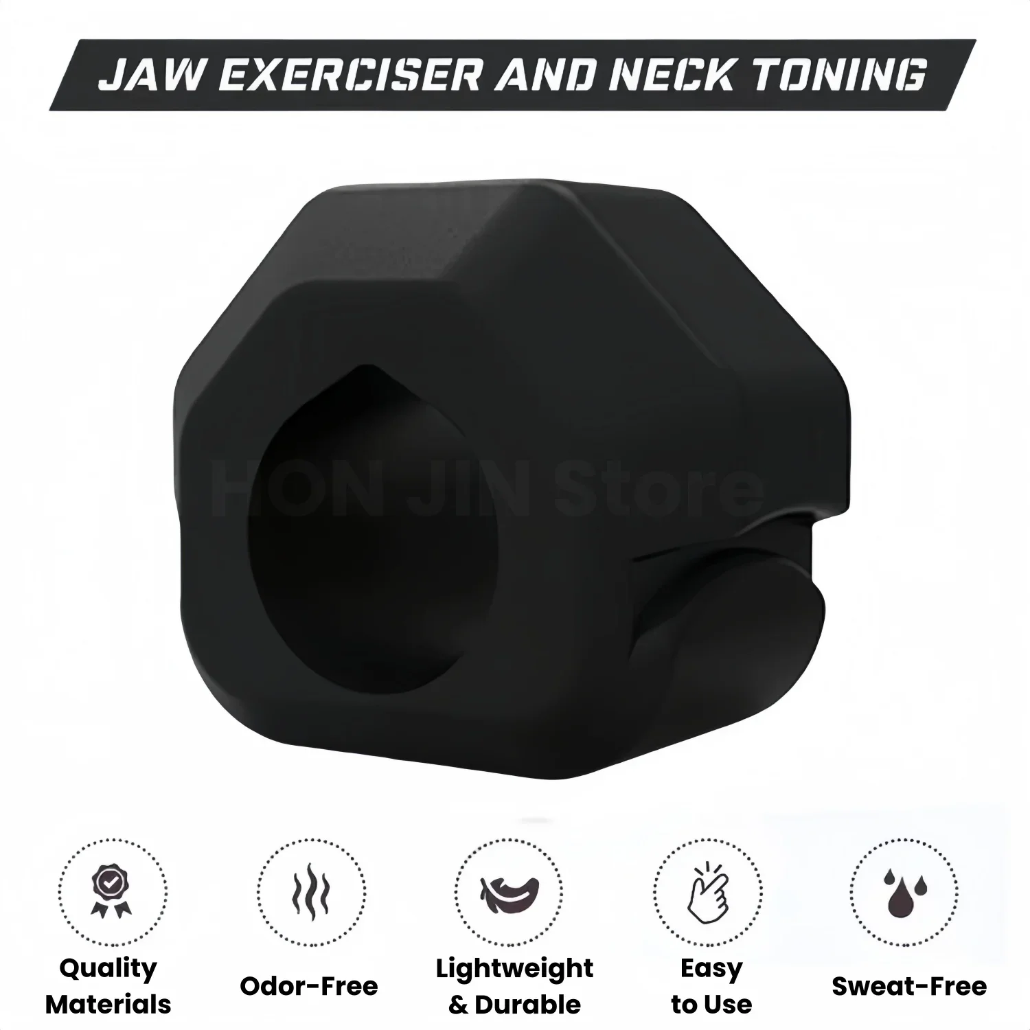 40/50/60LBS Jaw Line Exerciser Ball Jaw Trainer Face Facial Muscle Exercise Ball Chew Workout Fitness Equipment
