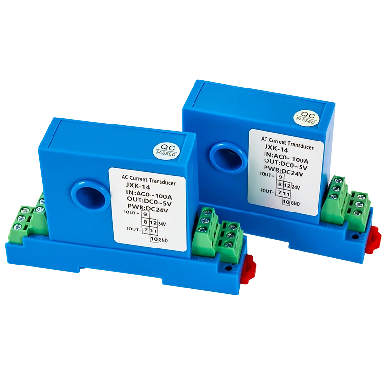 DC/AC10A,15A,20A,30A Current Transmitter 4-20mA 0-10V Output Ampere ...