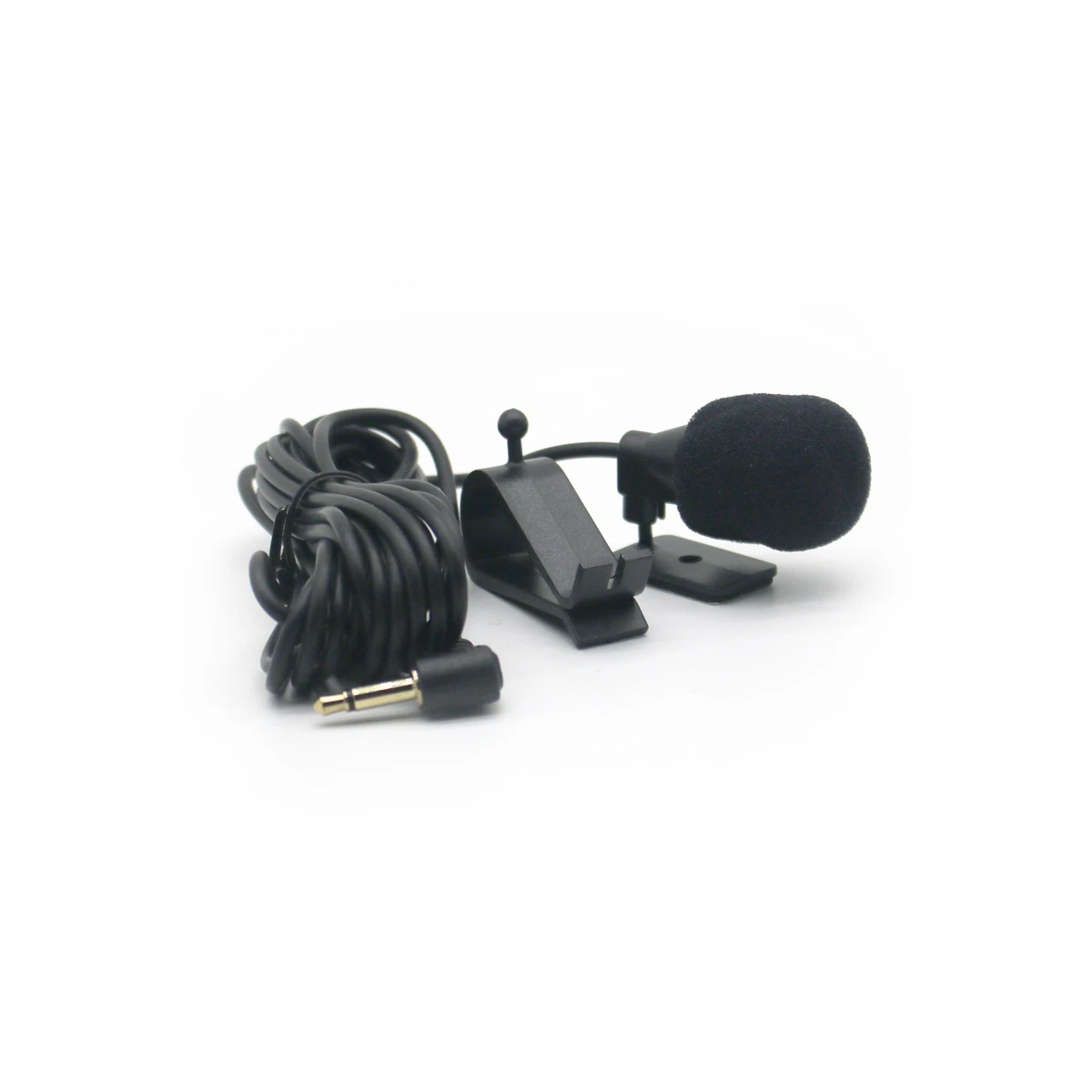 Car Audio Microphone 3.5mm Clip Jack Plug Mic Stereo Mini Wired External Microphone For Auto DVD Radio 3m Long